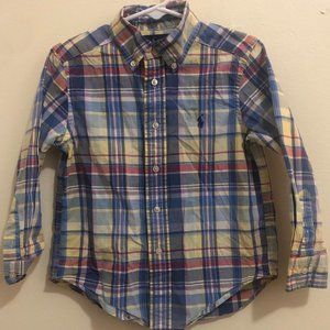 Ralph Lauren Boy Toddler Polo Button-down